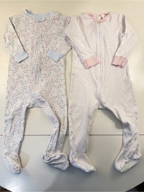 Lullaby Set Floral Footies Bundle 18M